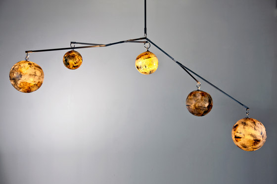 Porcelain Cassiopeia Ball SSSLL Discovery | Suspended lights | Andrea Claire Studio