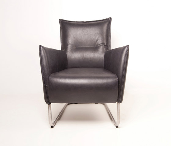 Aron brushed stainless steel | Fauteuils | Jess