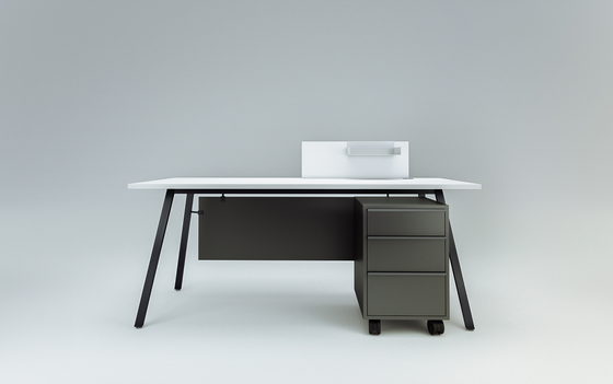 Vu Single office desk | Desks | Ergolain