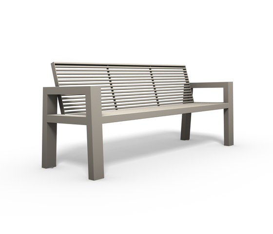 Sicorum M 100 Bench with armrests | Bancs | BENKERT-BAENKE