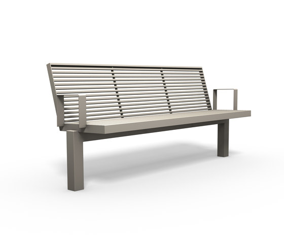 Sicorum M 400 Bench with armrests | Bancs | BENKERT-BAENKE
