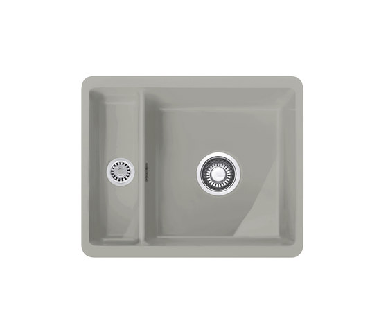 Kubus Sink KBK 160 Ceramic Pearl Gray Matt | Kitchen sinks | Franke Home Solutions