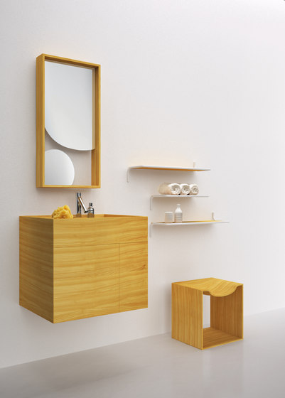 The Nendo Collection | 02 | Bath shelves | Bisazza