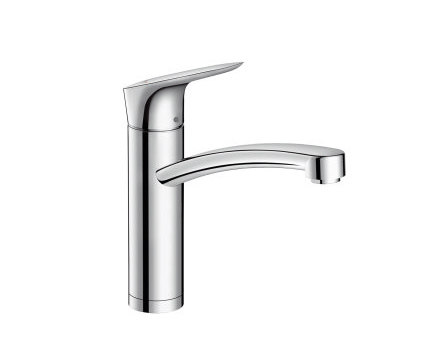 hansgrohe Logis Single lever kitchen mixer 160 for installation in front of a window | Kitchen taps | Hansgrohe