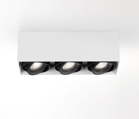 Minigrid On SI | Minigrid On 3 Box DIM8 + 3 x Minigrid Snap-In Reo 82718 | Ceiling lights | Deltalight