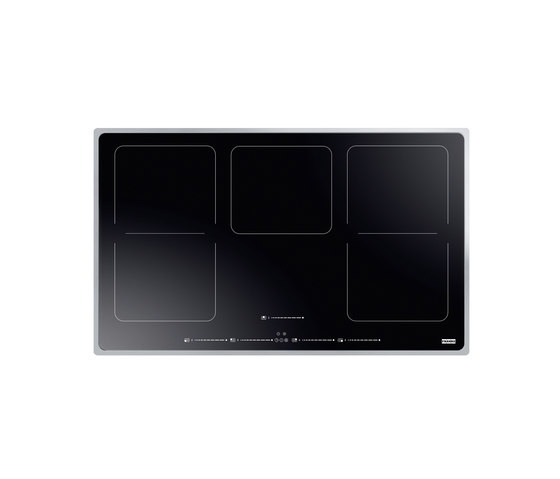 Frames by Franke Hob Induction 2-Flex Stainless Steel Glass Black | Tables de cuisson | Franke Home Solutions