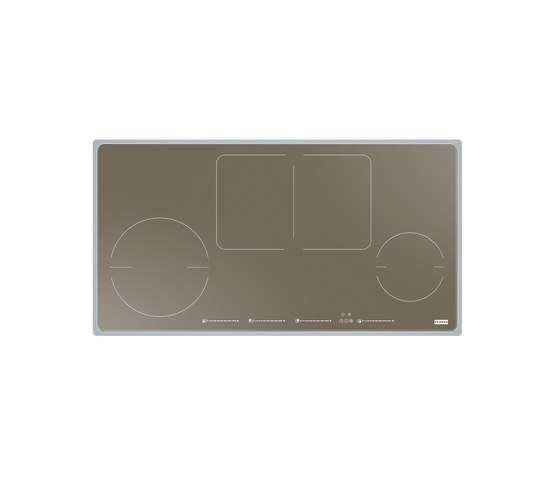 Frames by Franke Hob Induction 1-Flex Edelstahl, Glas champagne | Placas de cocina | Franke Home Solutions