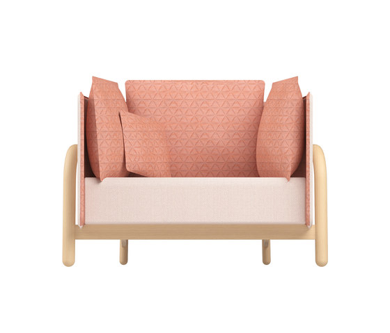 Beech Private Loveseat low | Poltrone | DUM