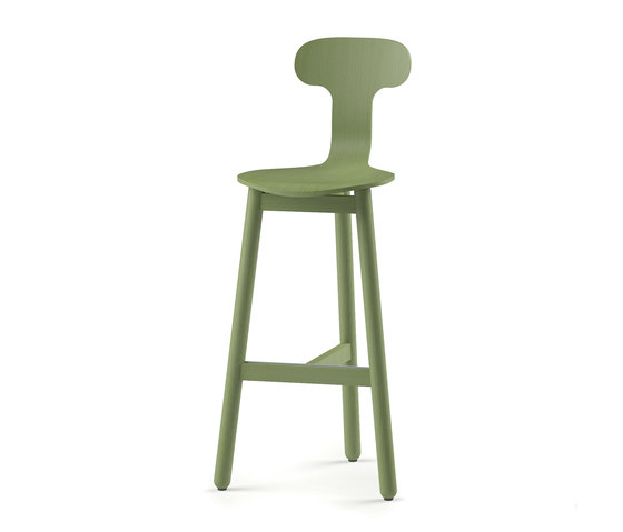 Beech Bar Stool 75 high | Bar stools | DUM