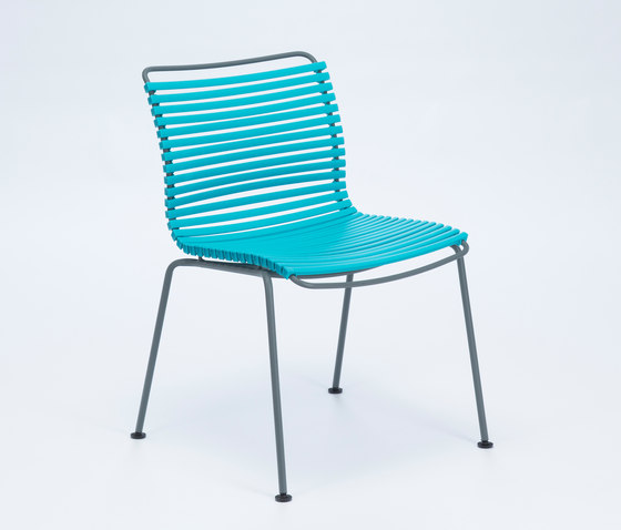 CLICK | Dining chair 4 legs | Sedie | HOUE
