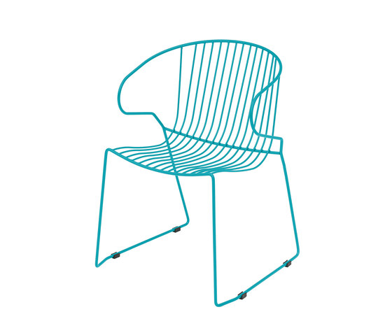 Bolonia Chair | Agata Blue | Chairs | iSimar