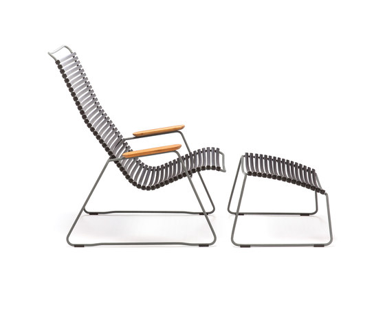 CLICK | Lounge chair with footrest | Sillones | HOUE
