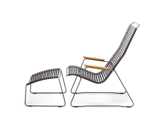 CLICK | Lounge chair with footrest | Sillones | HOUE