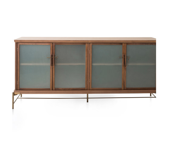 Dowry Cabinet II Frosted Glass | Vitrines | Stellar Works