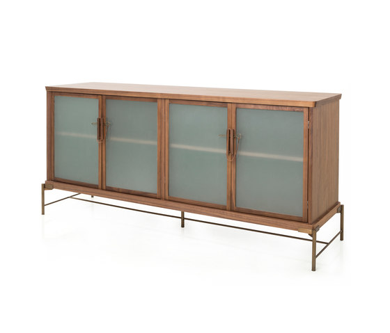 Dowry Cabinet II Frosted Glass | Vitrines | Stellar Works