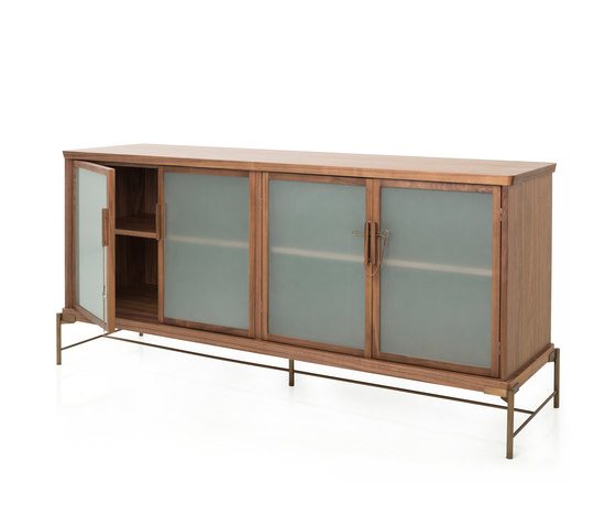 Dowry Cabinet II Frosted Glass | Vitrinen | Stellar Works