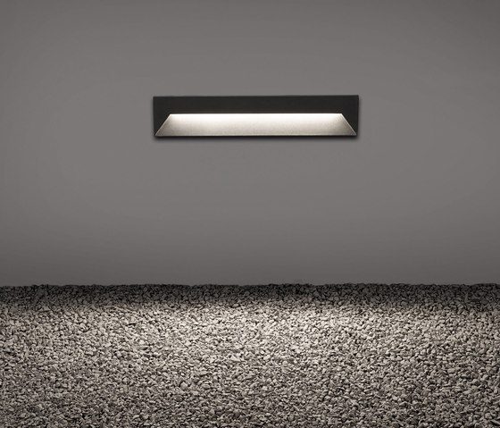 Logic W L | Outdoor recessed wall lights | Deltalight