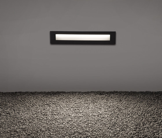 Logic W L | Lámparas exteriores empotrables de pared | Deltalight