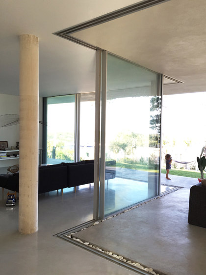 Doorstep level with the floor | Porte patio | OTIIMA | MUCH MORE THAN A WINDOW