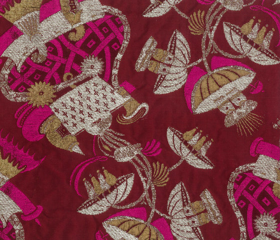 Alice in Wonderland - Rosso | Drapery fabrics | Rubelli