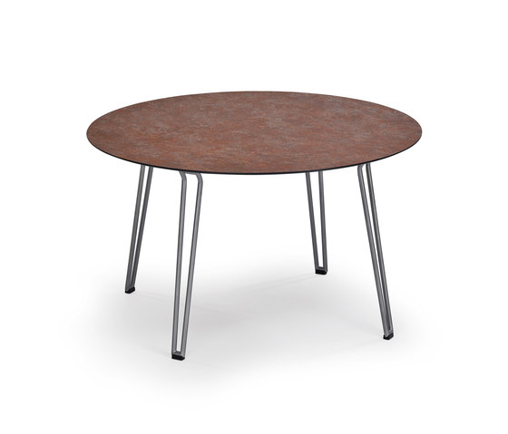 Slope Tisch, 120 ø, Tischplatte HPL | Esstische | Weishäupl