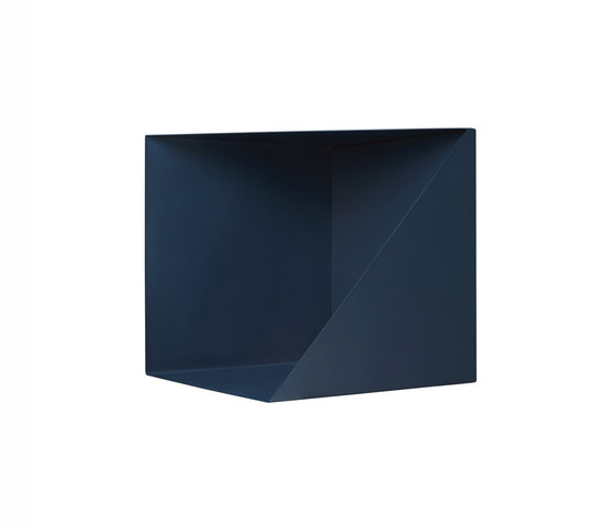 Wall Box | Navy Blue | Navy Blue | Shelving | Please Wait to be Seated