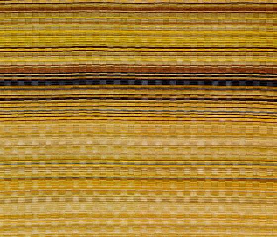 Stripes - Goldland Checker | Alfombras / Alfombras de diseño | REUBER HENNING