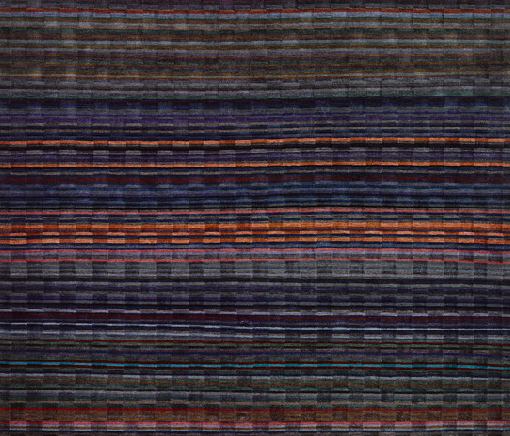 Stripes - Darkland Checker | Alfombras / Alfombras de diseño | REUBER HENNING