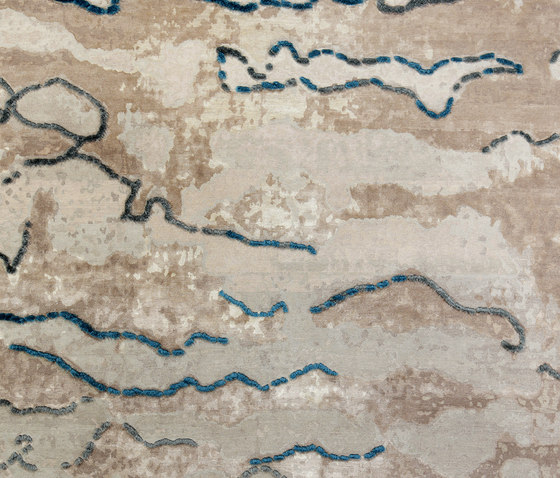 Shibori - Wave desert | Tappeti / Tappeti design | REUBER HENNING