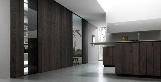Float 2 arrangement with partition system | Fitted kitchens | Modulnova