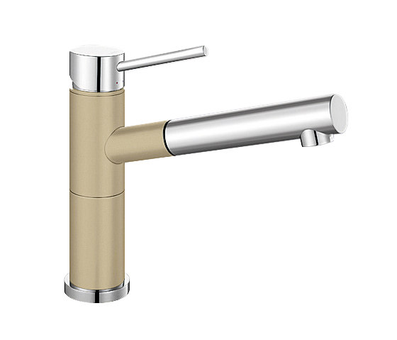 BLANCO ALTA-S Compact | SILGRANIT Champagne Chrom | Kitchen taps | Blanco