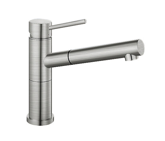BLANCO ALTA-S Compact | Brushed Stainless Steel | Robinetterie de cuisine | Blanco