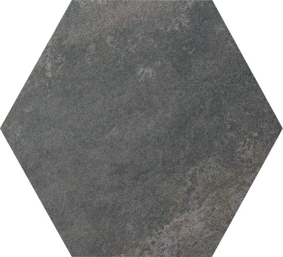 Patchwalk Anthracite Esagona | Ceramic tiles | ASCOT CERAMICHE