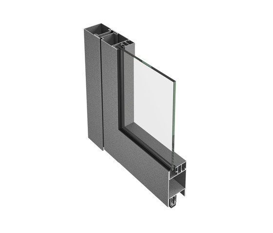 Jansen-Economy 50/60 smoke protection door, steel and stainless steel | Porte interni | Jansen