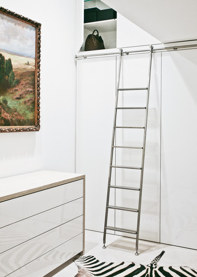 Akzent Ladder System/ Vario Ladder | Library ladders | MWE Edelstahlmanufaktur
