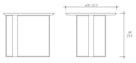 Aura side table | Side tables | BALTUS