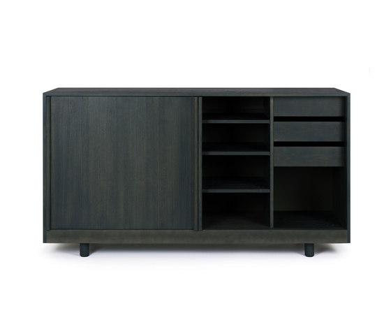 Sideboard with Sliding Doors Forest Green | Buffets / Commodes | Bautier