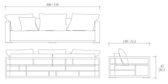 Mondrian sofa | Sofas | BALTUS
