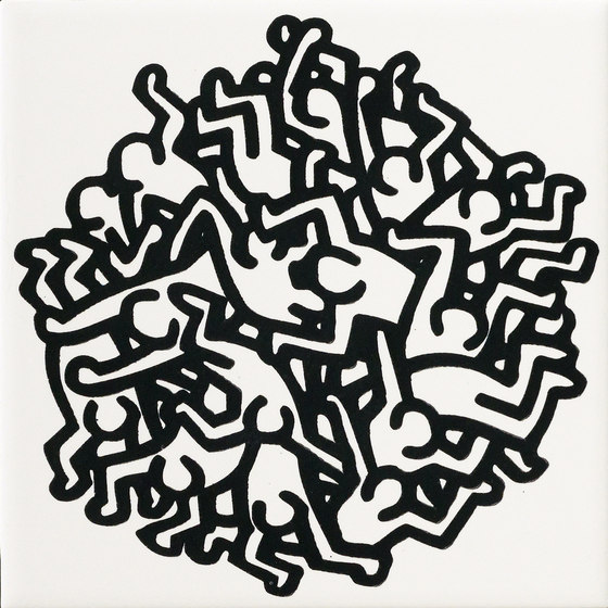 Keith Haring | Baldosas de cerámica | ASCOT CERAMICHE
