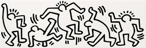 Keith Haring | Ceramic tiles | ASCOT CERAMICHE