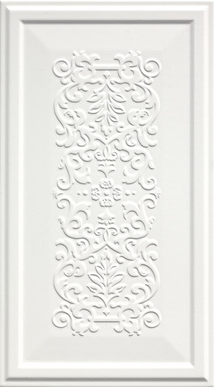England Bianco Boiserie Dec. | Piastrelle ceramica | ASCOT CERAMICHE