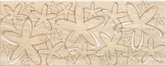 Misty Beige Scuro Happy Inserto | Ceramic tiles | ASCOT CERAMICHE