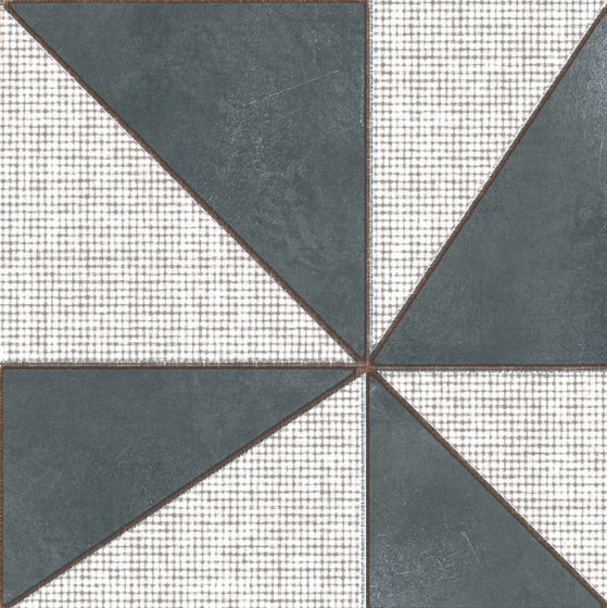 Azulej gira nero | Ceramic tiles | Ceramiche Mutina