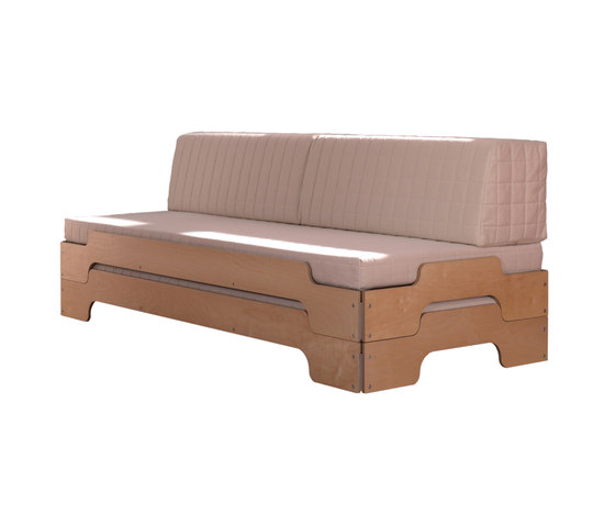 Stacking bed classic beech | Beds | Müller small living