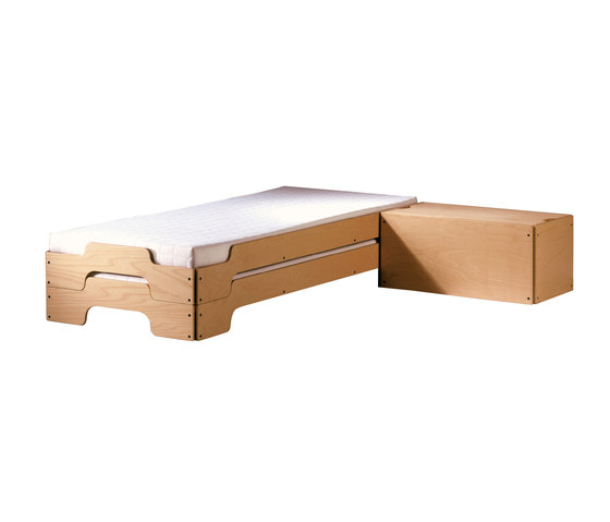 Stacking bed classic beech | Camas | Müller small living