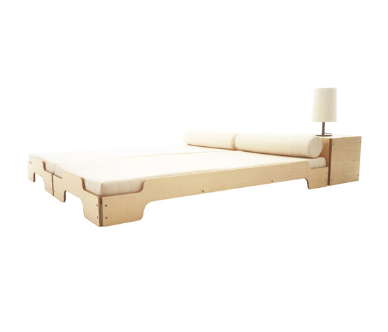 Stacking bed classic beech | Letti | Müller small living