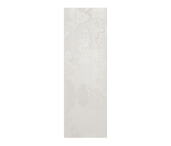 Bas-Relief patchwork bianco | Ceramic tiles | Ceramiche Mutina