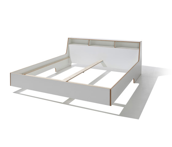 Slope bed CPL white | Camas | Müller small living