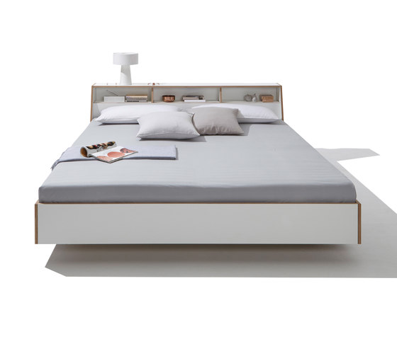 Slope bed CPL white | Camas | Müller small living