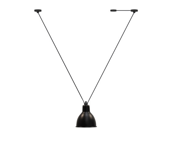 LES ACROBATES DE GRAS - N°323 xl black | Lámparas de suspensión | DCW éditions